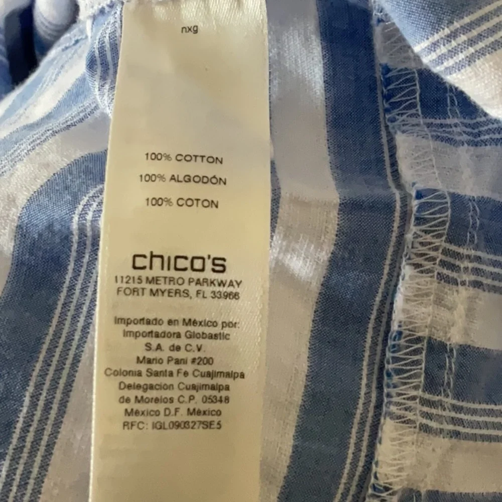 Chico’s Button Front Blouse